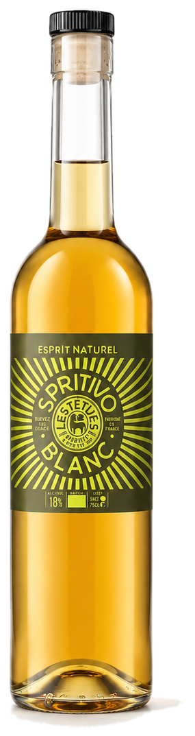Spritivo Blanc — apéritif à base de vin, 18% vol.
